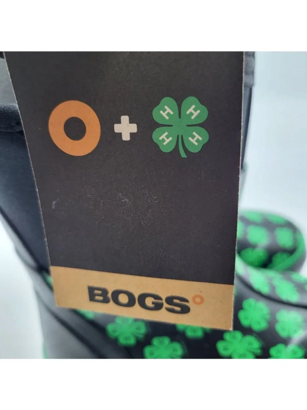 BOGS Unisex Kids' 4-H Farm Boot SZ 9 lChilds New Chore Rain boots